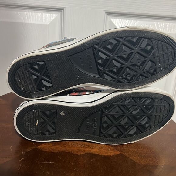 🔥🔥 Converse All Star High Top Men 7 / Women 9 Justice League DC Comics Shoes - Picture 9 of 12